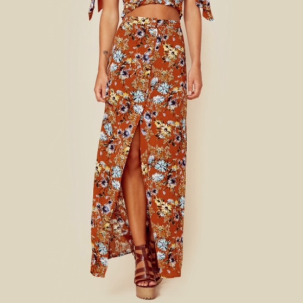 Blue Life Bali Button Up Skirt